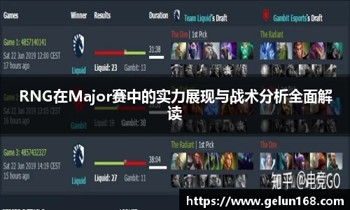 RNG在Major赛中的实力展现与战术分析全面解读